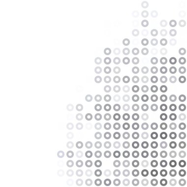 Gri beyaz Donuts arka plan, yaratıcı tasarım şablonları