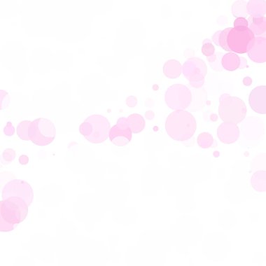 Kabarcıklar benzersiz pembe parlak vektör arka plan