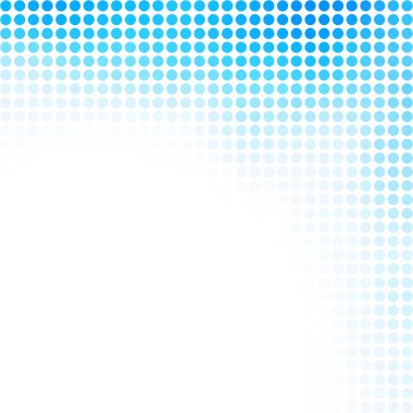 Mavi noktalar arka plan, yaratıcı tasarım şablonları