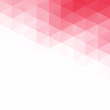 Kırmızı kılavuz Mozaik arka plan, yaratıcı tasarım şablonları