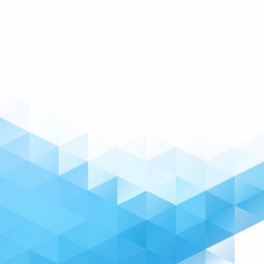 Mavi Izgara Mozaik Arkaplan, Yaratıcı Tasarım Şablonları