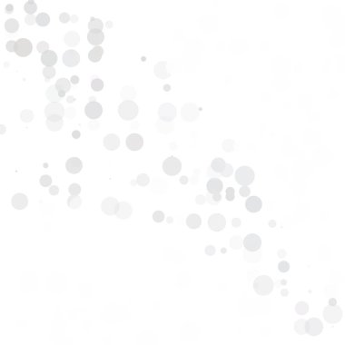 Kabarcıklar daire noktalar benzersiz gri beyaz parlak vektör arka plan