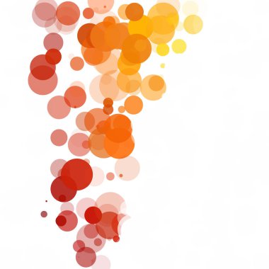 Kabarcıklar benzersiz kırmızı parlak vektör arka plan