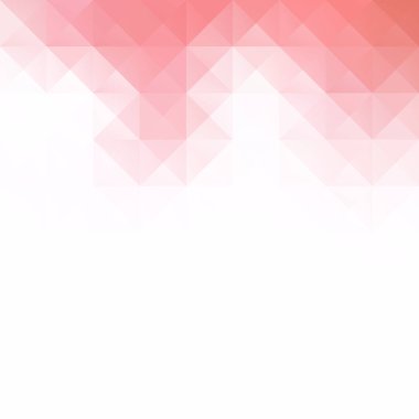 Kırmızı kılavuz Mozaik arka plan, yaratıcı tasarım şablonları