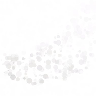 Kabarcıklar daire noktalar benzersiz gri beyaz parlak vektör arka plan