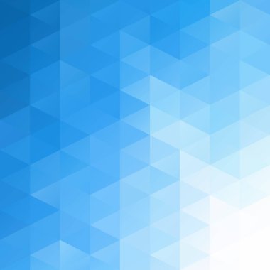 Mavi Izgara Mozaik Arkaplan, Yaratıcı Tasarım Şablonları