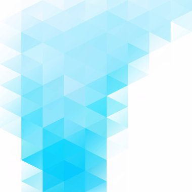 Mavi Izgara Mozaik Arkaplan, Yaratıcı Tasarım Şablonları