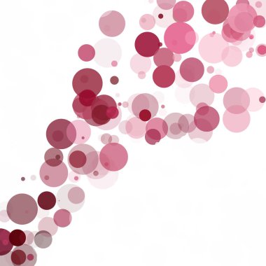 Kabarcıklar benzersiz mor parlak vektör arka plan