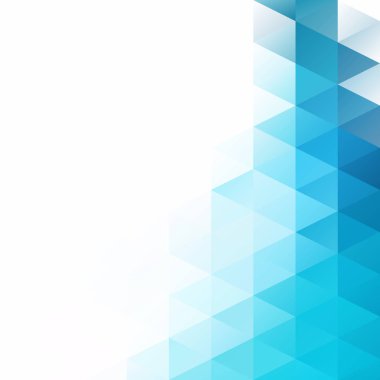 Mavi Izgara Mozaik Arkaplan, Yaratıcı Tasarım Şablonları