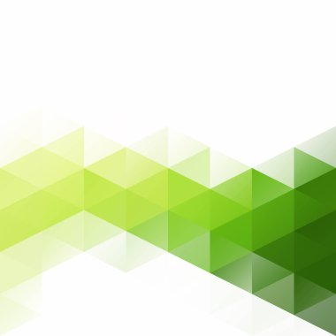 Yeşil Izgara Mozaik Arkaplan, Yaratıcı Tasarım Şablonları