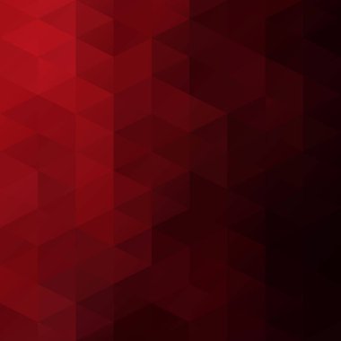 Kırmızı kılavuz Mozaik arka plan, yaratıcı tasarım şablonları