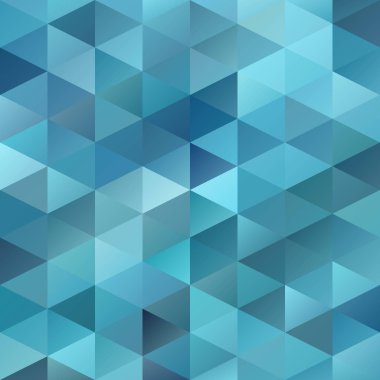 Mavi Izgara Mozaik Arkaplan, Yaratıcı Tasarım Şablonları