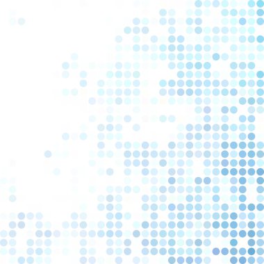 Mavi rastgele noktalar arka plan, yaratıcı tasarım şablonları