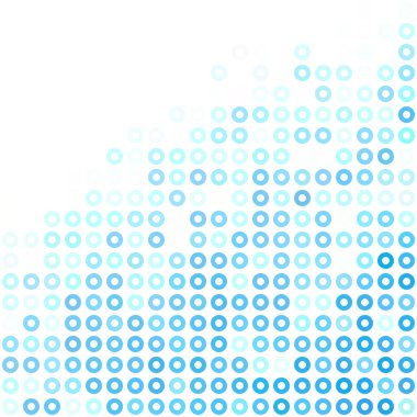 Mavi çörek arka plan, yaratıcı tasarım şablonları