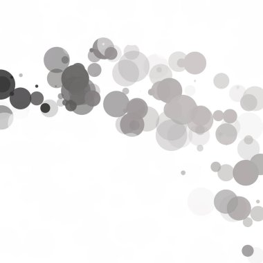 Kabarcıklar benzersiz siyah parlak vektör arka plan