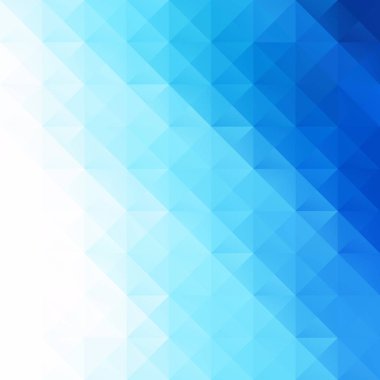 Mavi Izgara Mozaik Arkaplan, Yaratıcı Tasarım Şablonları