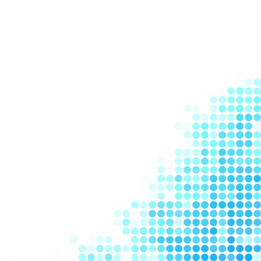 Mavi rastgele noktalar arka plan, yaratıcı tasarım şablonları