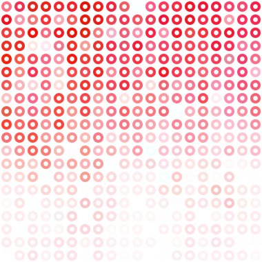 Kırmızı Donuts arka plan, yaratıcı tasarım şablonları