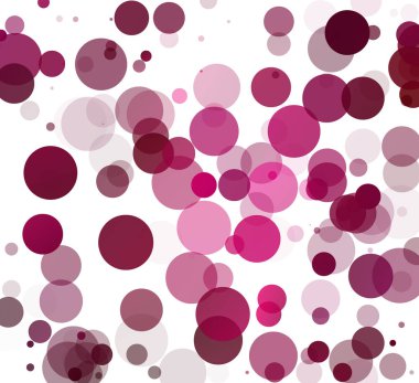 Kabarcıklar benzersiz mor parlak vektör arka plan