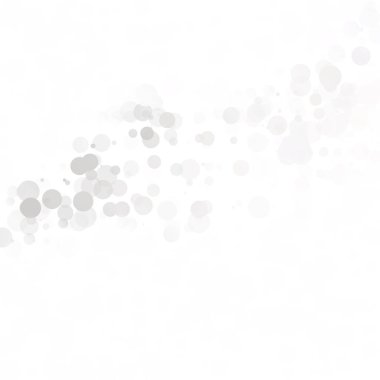 Kabarcıklar daire noktalar benzersiz gri beyaz parlak vektör arka plan