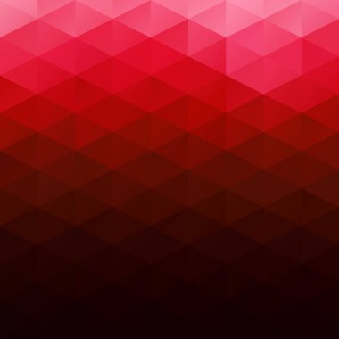 Kırmızı kılavuz Mozaik arka plan, yaratıcı tasarım şablonları