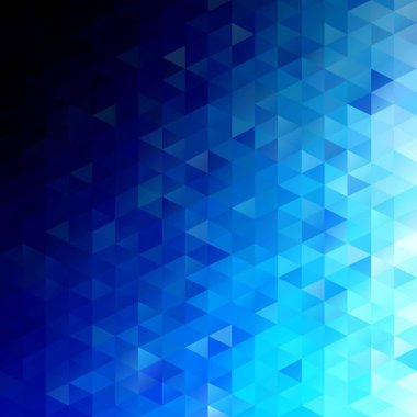 Mavi Izgara Mozaik Arkaplan, Yaratıcı Tasarım Şablonları