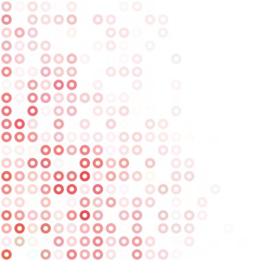 Kırmızı Donuts arka plan, yaratıcı tasarım şablonları