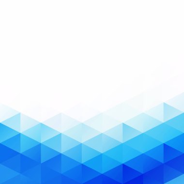 Mavi Izgara Mozaik Arkaplan, Yaratıcı Tasarım Şablonları