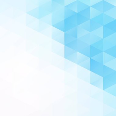 Mavi Izgara Mozaik Arkaplan, Yaratıcı Tasarım Şablonları