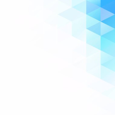 Mavi Izgara Mozaik Arkaplan, Yaratıcı Tasarım Şablonları