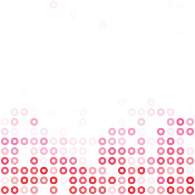 Kırmızı Donuts arka plan, yaratıcı tasarım şablonları