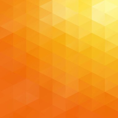 Turuncu Izgara Mozaik Arkaplan, Yaratıcı Tasarım Şablonları