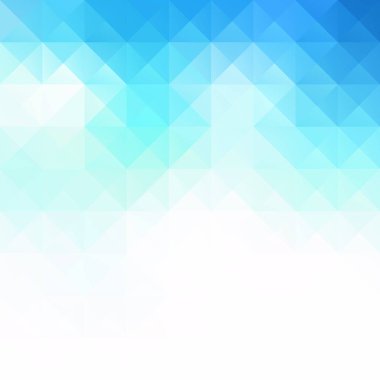 Mavi Izgara Mozaik Arkaplan, Yaratıcı Tasarım Şablonları