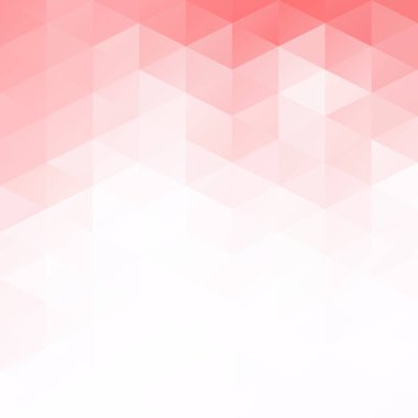 Kırmızı kılavuz Mozaik arka plan, yaratıcı tasarım şablonları