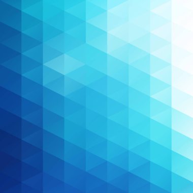 Mavi Izgara Mozaik Arkaplan, Yaratıcı Tasarım Şablonları