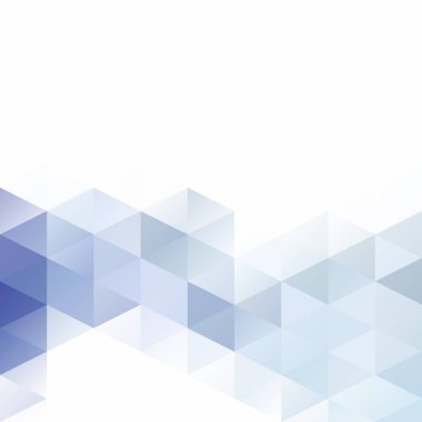 Mavi Izgara Mozaik Arkaplan, Yaratıcı Tasarım Şablonları