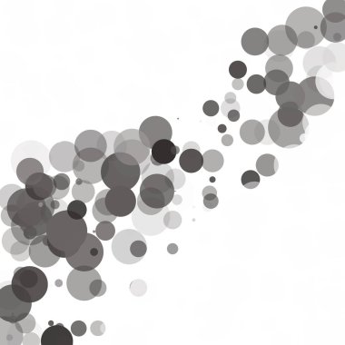 Kabarcıklar benzersiz siyah parlak vektör arka plan