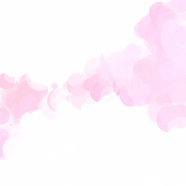 Kabarcıklar daire noktalar benzersiz pembe parlak vektör arka plan