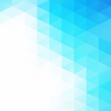 Mavi Izgara Mozaik Arkaplan, Yaratıcı Tasarım Şablonları