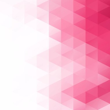 Kırmızı kılavuz Mozaik arka plan, yaratıcı tasarım şablonları