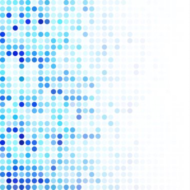 Mavi rastgele noktalar arka plan, yaratıcı tasarım şablonları