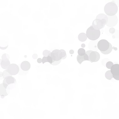 Kabarcıklar benzersiz gri beyaz parlak vektör arka plan