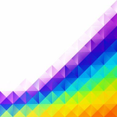 Renkli Izgara Mozaik Arkaplanı, Yaratıcı Tasarım Şablonları