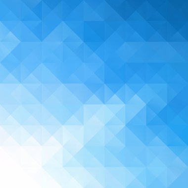 Mavi Izgara Mozaik Arkaplan, Yaratıcı Tasarım Şablonları