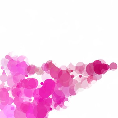 Kabarcıklar benzersiz mor parlak vektör arka plan