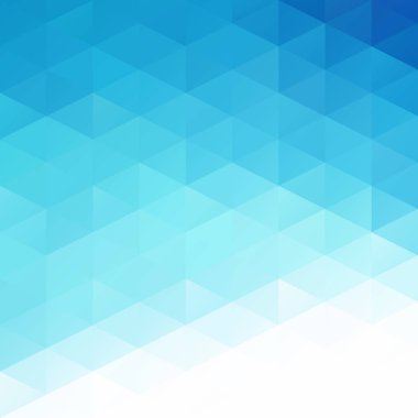 Mavi Izgara Mozaik Arkaplan, Yaratıcı Tasarım Şablonları