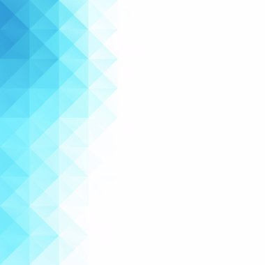 Mavi Izgara Mozaik Arkaplan, Yaratıcı Tasarım Şablonları