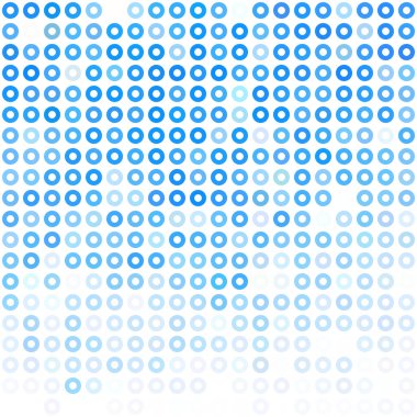 Mavi çörek arka plan, yaratıcı tasarım şablonları