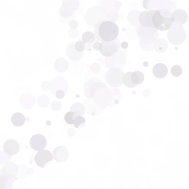 Kabarcıklar benzersiz gri beyaz parlak vektör arka plan