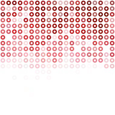 Kırmızı Donuts arka plan, yaratıcı tasarım şablonları